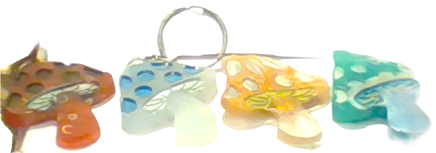 Mushrooms Keychains My Store